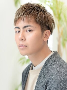 ロビー(LOBBY) 『LOBBY』 佐藤 ツーブロセミウェットショート☆