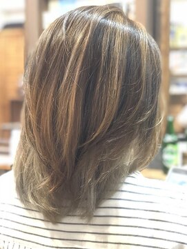 ティーラック(T:Luck) 流行りのグラデーションで今どきボブルフ[下北沢/髪質改善]