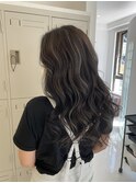 コントラストハイライト×グレージュ