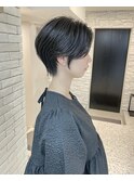 ショートボブ/大人巻き/ぷつっとボブ/ナチュラルモード/銀座駅