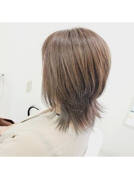 ヘアポジション 大曲飯田店(HAIR Position) ミディアムレイヤー×インナーブリーチ