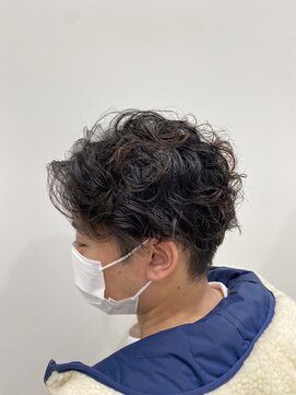 アヴァンス イオンモール和歌山店(AVANCE) スパイラルパーマ×ツーブロック×波巻き