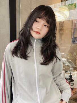 ヒュージ 三軒茶屋(huge) ウルフパーマ/くるくるパーマ/スパイラルパーマ/ダークアッシュ