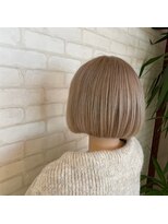 ビス ヘア アンド ビューティー 西新井店(Vis Hair＆Beauty)&nbsp;20代30代40代ダブルカラーミルクティーアッシュ透明感カラー