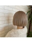 20代30代40代ダブルカラーミルクティーアッシュ透明感カラー
