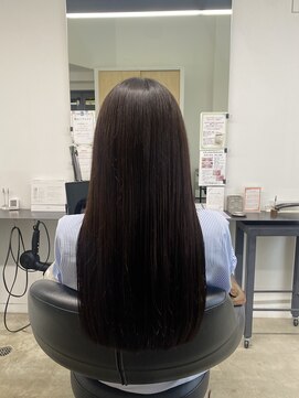イレス 札幌円山店(IRESU) ドレスヘア/ショコラアッシュ/縮毛矯正・ストレート