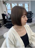 ブリーチなしオリーブベージュ