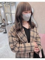 ロンド レア 天神大名店(Lond Le’a) ミルクティーベージュ髪質改善トリートメントインナーカラー