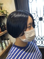 ヘアー クリエイト カルバリ(HAIR CREATE Calbari) ミニマムショートボブ