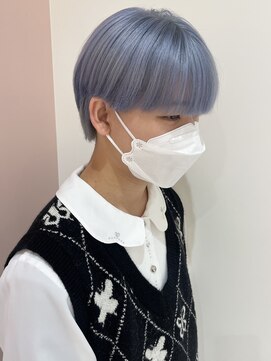 ニューヨーク ニューヨーク 河原町オーパ店(NYNY) ペールブルー ハイトーンカラー