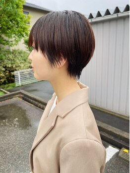 コヨミ(583)の写真/どの輪郭でも骨格美人&上級者ショートヘアに☆伸びてもキレイなフォルムが続く似合わせStyleにファン多数★