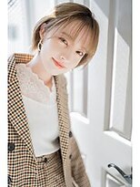 アズーア ヘアーアンドスパ(azure hair&spa)&nbsp;内田有紀風大人ショートボブショートカット横浜美容室