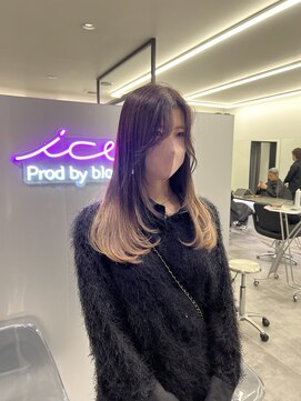 アイスプロドバイブルーム 木更津店(ice prod by bloom) ミディアムヘア/デザインカラー/フェイスフレーミング/木更津