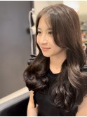 韓国風パーマ　デジタルパーマ　パーマロング　髪質改善パーマ