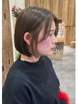 リミックス 南国店(remix)&nbsp;アッシュブラウン＆大人ボブスタイル♪