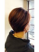 大人ショートボブ