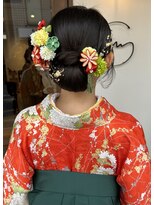 エン(enn)&nbsp;卒業式ヘアセット♪