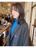 【ブリーチなしダブルカラー】ラベンダーグレー
