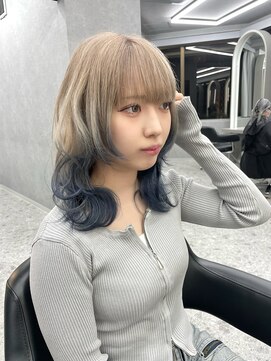 天神美容室 天神美容室×ブリーチ×ルーツカラー