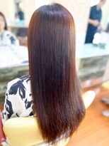 アークスヘアー&nbsp;20代30代40代髪質改善カラーチョコレートブラウン透明感ロング