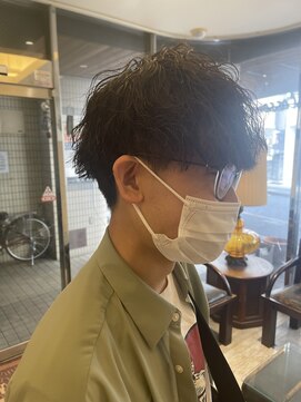 ブロッサム ひばりヶ丘(Blossom) ビジネスカジュアルソフトスパイラルパーマ/ツーブロック