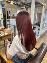 リズム(Lism) ブリーチありレッドカラー