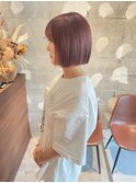 【soie/shiho】ピンクベージュ