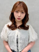 アッシュ 二子玉川店(Ash)&nbsp;くびれヘア/シースルー/デザインカラー/二子玉川