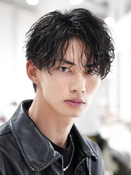 オーシャントーキョー 渋谷(OCEAN TOKYO) フェザーパーマ韓国センターパートシャドーパーママッシュ