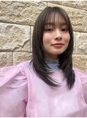 20代30代大人可愛い髪質改善ヘルシースタイル韓国ヘア透明感