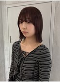 【YOKE】ピンクブラウンダブルカラーカシスピンクブリーチ無し