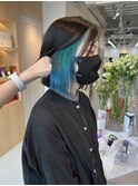(藤原)インナーターコイズブルー