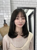 レガーレ(Legare) 【広島韓国ヘア】韓国ミディアムレイヤー×オリーブブラウン!