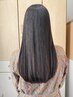 うる艶◎カット+髪質改善ストレート+クイック髪質改善トリートメント　20900