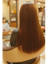 サプリス(suplis hair design) ナチュラル艶ストレート×ナチュラルブラウンロング