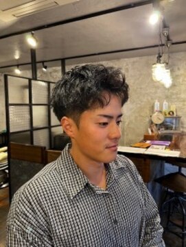 ビンセント バーバー クラブ(VINCENT BARBER CLUB) スパイキーパーマ