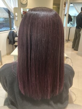 アルブル エト シミー(Arbre et chimie) クラゲヘアー/小顔に見せるヘア/ココアベージュ/東村山