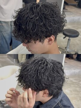 エデアンホンテン メンズサロン(EDEAN 本店 （旧：EDEAN 上通）) ルーズパーマシャドウパーマサーフカール熊本メンズパーマ