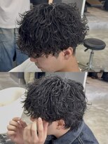 エデアンホンテン メンズサロン(EDEAN 本店 (旧:EDEAN 上通)) ルーズパーマシャドウパーマサーフカール熊本メンズパーマ