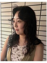 シム 千葉(sim)&nbsp;千葉駅/着物ヘア/大人ガーリー/ダークアッシュ/似合わせカット