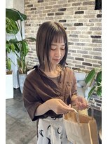 フルリール バイ シェリー(FLEURIR by cherie) ボブ / 切りっぱなしボブ / イルミナカラー