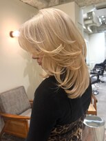 ハーパーズ 渋谷(harpers)&nbsp;ブロンドバタフライレイヤーカット