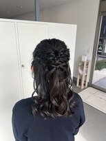 リノ 守山店(lino) 卒業式ハーフアップ