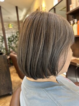 ヘアーメイク バレンタイン(hair make valentine) 白髪ぼかしカラー