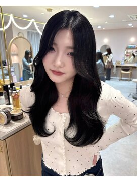 メルク ユニ(merc.uni) コリアンブラックカラー4.5イメチェン