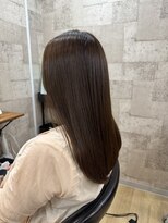 ヘアーリゾートガーデン 浅草 蔵前店(Hair Resort Garden) 【浅草蔵前】#ツヤ感カラー#ブラウンカラー#暗髪カラー