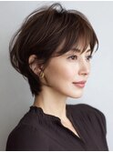 白髪ぼかし脱白髪染め似合わせカット40代50代60代