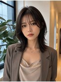 ニュアンスミディアムレイヤーカット
