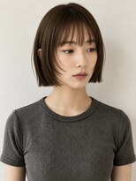 ノラ ギンザ(NORA GINZA) 切りっぱなしボブレイヤーボブ髪質改善20代30代面長銀座