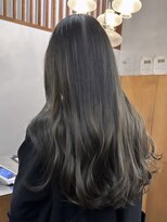 ニール 名古屋 伏見 丸の内(NEELU)&nbsp;ブリーチなしダブルカラーで作るオリーブベージュ